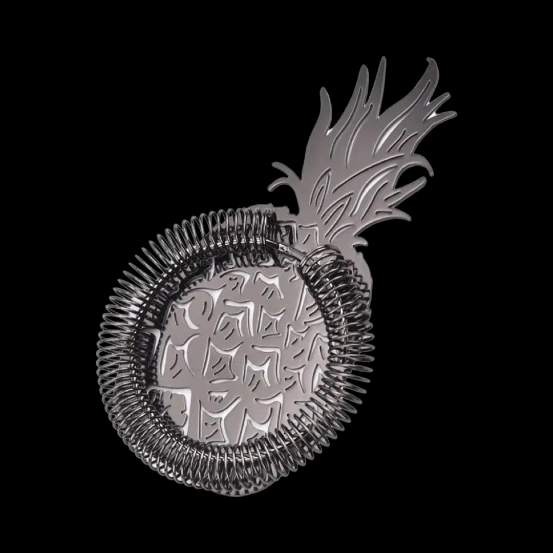 Pineapple Flare Cocktail Strainer