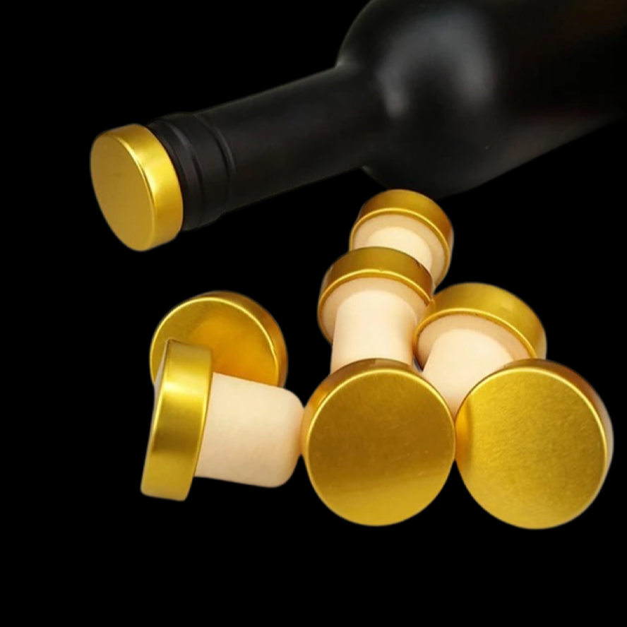 Gold Essence Wine Stopper (5pcs)