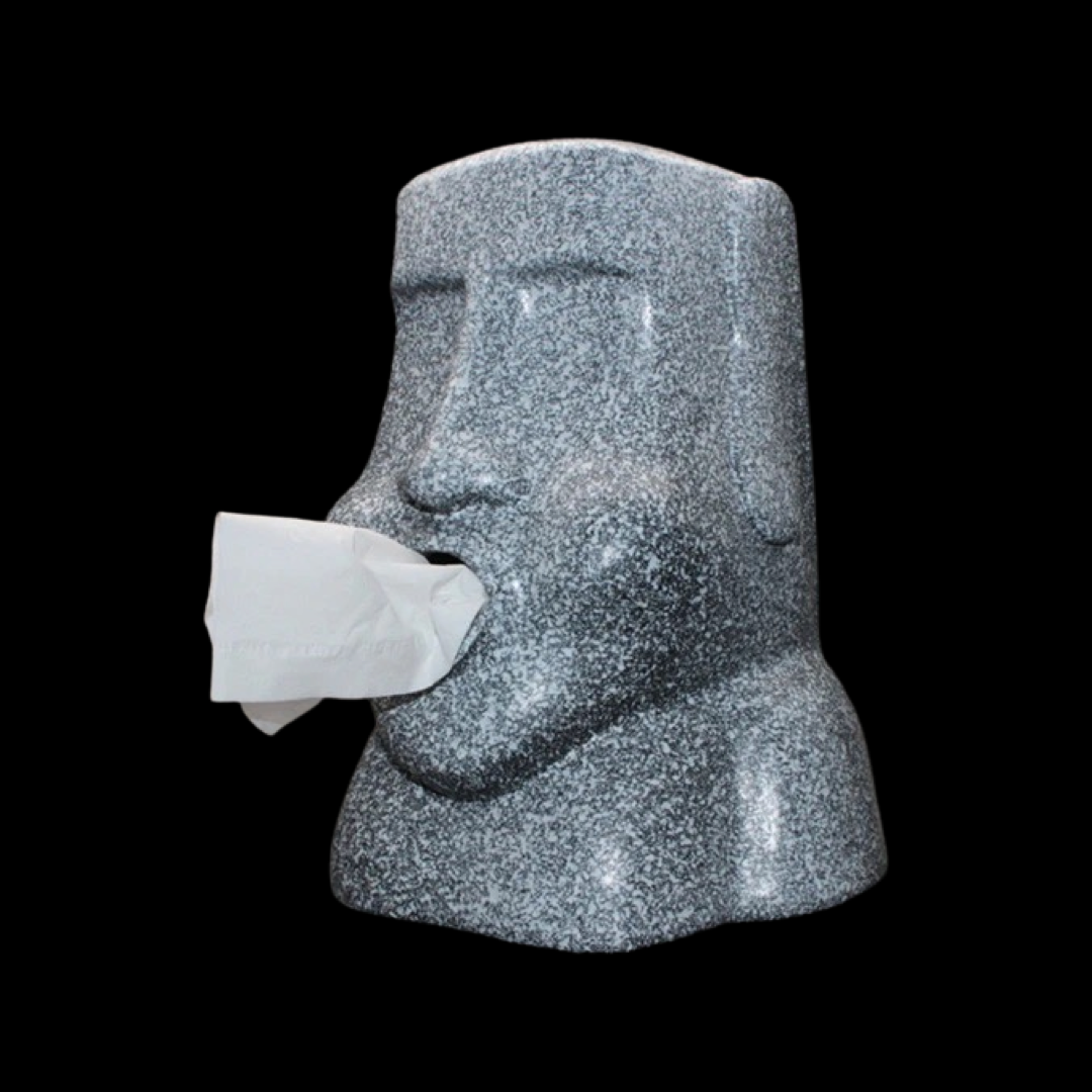 Easter Island Muana Tissue Box Holder