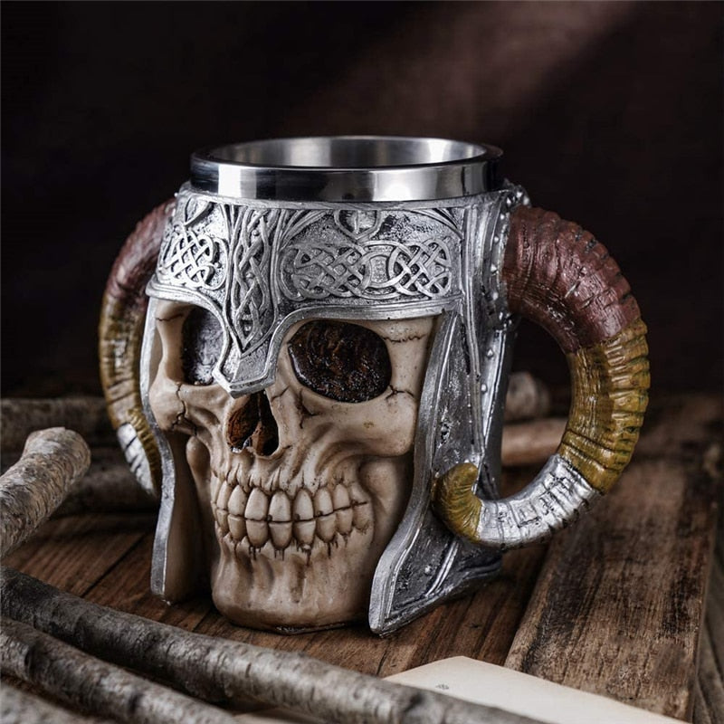 Skull Viking Mug 600ml